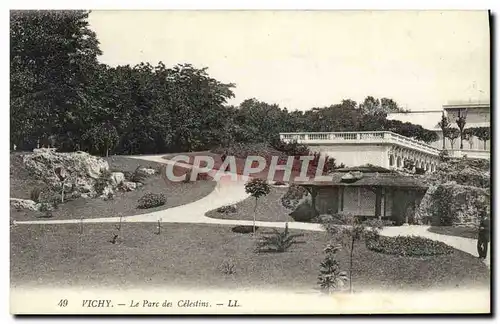 Cartes postales Vichy Le Parc des Celestins