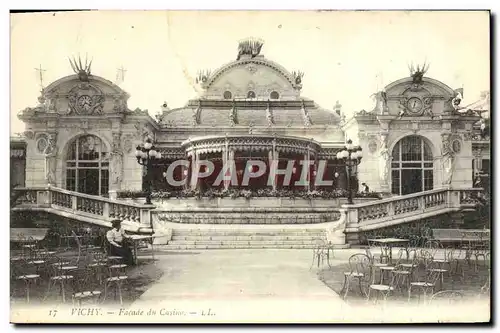 Cartes postales Vichy Facade du Casino