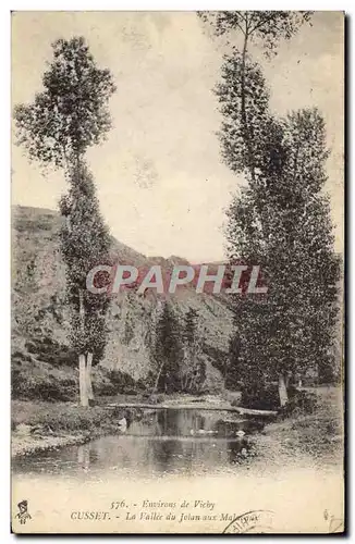 Cartes postales Environs de Vichy Cusset La vallee du Jolan aux Malavaux