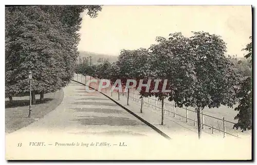 Cartes postales Vichy Promenade le long de l&#39Allier