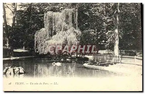 Cartes postales Vichy Un coin du Parc