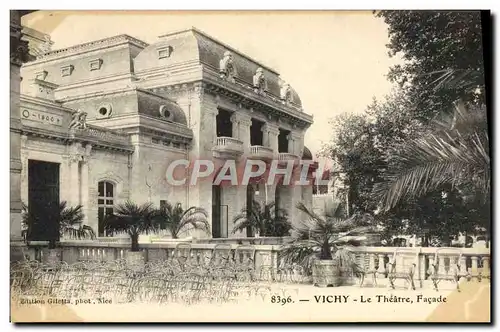 Cartes postales Vichy Le Theatre Facade