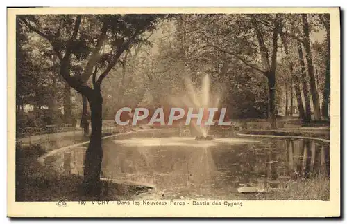 Cartes postales Vichy Dans les Nouveaux Parcs Bassin des Cygnes