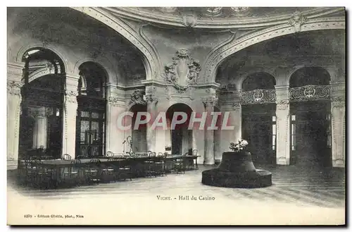 Cartes postales Vichy Hall du Casino