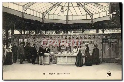 Cartes postales Vichy Source Lucas