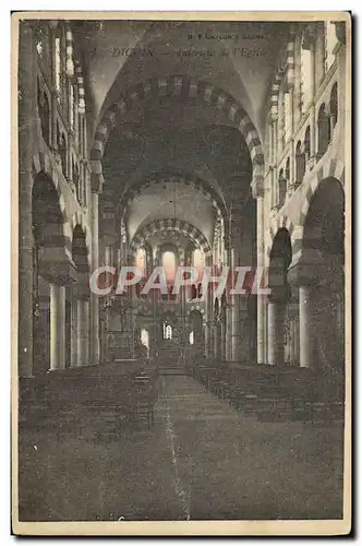 Cartes postales Dicoin Interieur de l&#39eglise