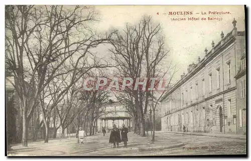 Ansichtskarte AK Moulins La Prefecture Ancien hotel de Saincy