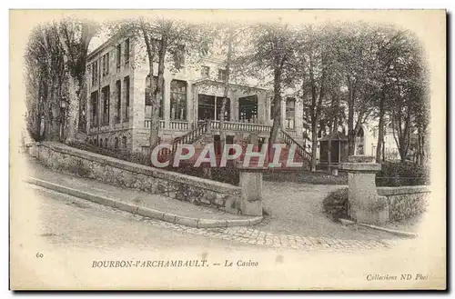 Cartes postales Bourbon i&#39Archambault Le caino