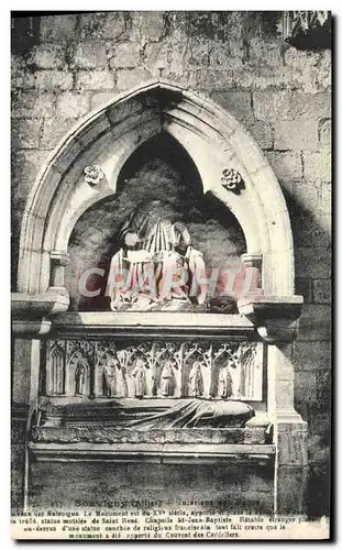 Cartes postales Souvigny Interieur de l&#39eglise