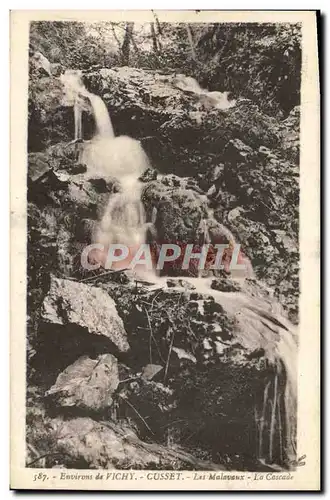 Cartes postales Environs De Vichy Cusset Les Malavaux La Cascade