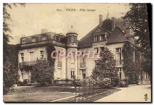 Cartes postales Vichy Villa Sevigne