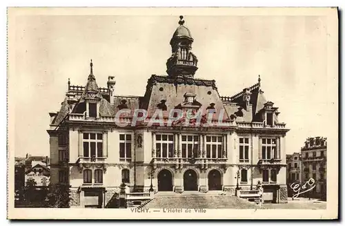 Cartes postales Vichy L&#39Hotel de ville