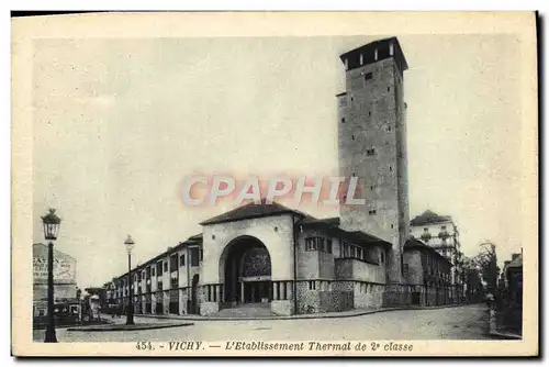 Cartes postales Vichy L&#39Etablissement thermal de 2eme classe