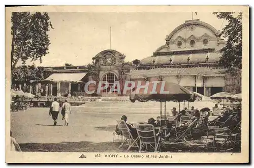 Ansichtskarte AK Vichy Le Casino Et les Jardins