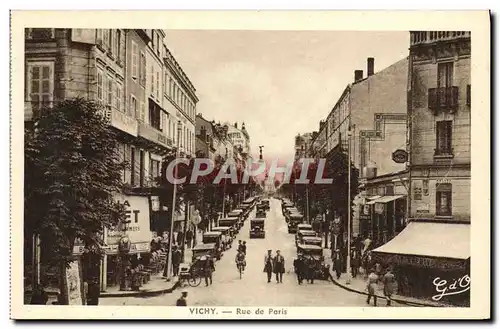 Cartes postales Vichy Rue De Paris