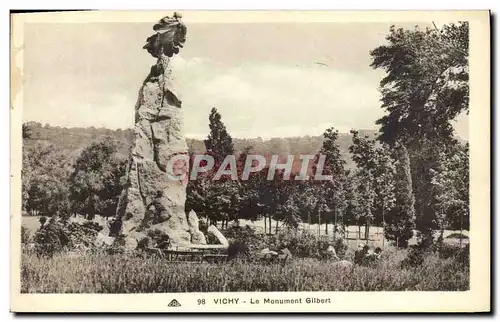 Cartes postales Vichy Le monument gilbert