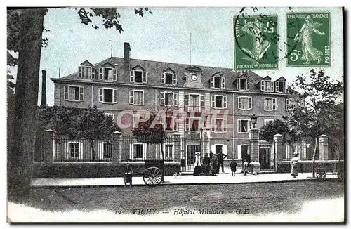 Ansichtskarte AK Vichy Hopital Militaire Militaria