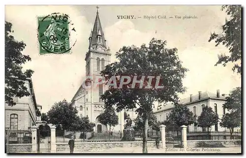 Cartes postales Vichy Hopital civil vue generale