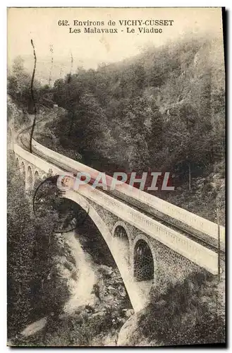 Ansichtskarte AK Environs De Vichy Cusset Les Malavaux Le Viaduc