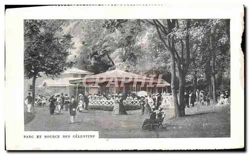 Cartes postales Vichy parc Et Source Des Celestins