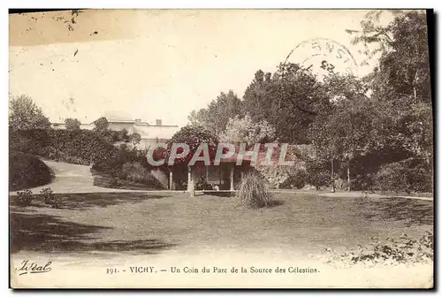 Ansichtskarte AK Vichy Un coin du parc de la source des celestins