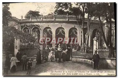 Ansichtskarte AK Vichy Le Pavillon de La Source des celestins