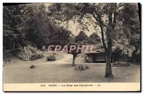 Cartes postales Vichy Le Parc des celestins