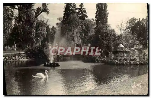 Moderne Karte Vichy Le Parc Cygne