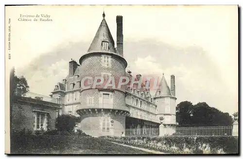 Cartes postales Environs De Vichy Chateau De Randan