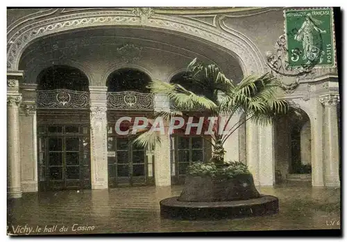 Cartes postales Vichy Le Hall Du Casino