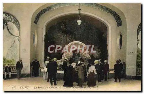 Cartes postales Vichy La source des celestins