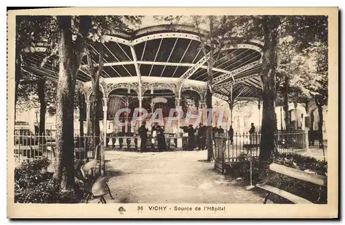 Cartes postales Vichy Source de l&#39hopital