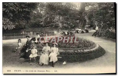 Cartes postales Vichy Un Coin Du Nouveau Parc