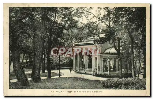 Cartes postales Vichy Parc Et Pavillon Des Celestins