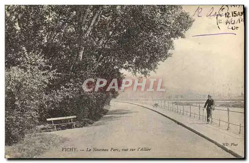 Cartes postales Vichy Le Nouveau Parc Vue Sur l&#39Allier