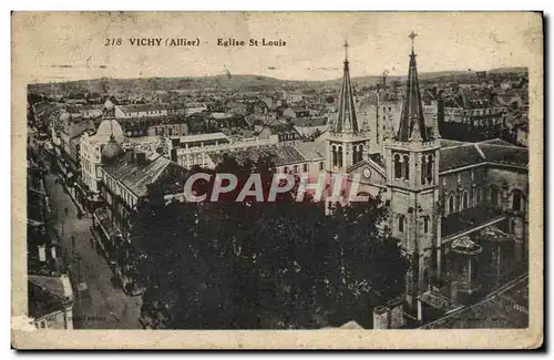 Cartes postales Vichy Eglise St Louis