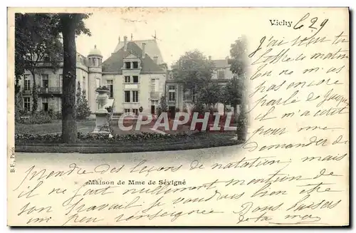 Ansichtskarte AK Vichy Maison De Mme de sevigne