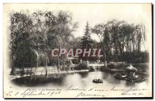 Cartes postales Vichy Le Nouveau Parc