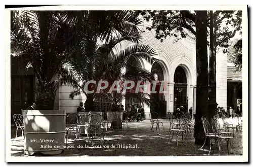 Ansichtskarte AK Vichy Salle de repos de la source de l&#39hopital