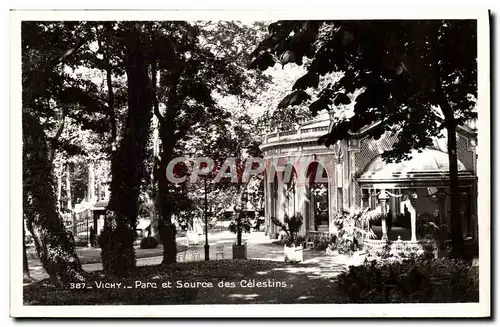 Cartes postales Vichy Parc Et Source Des Celestins