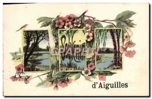 Cartes postales Souvenir d&#39Aiguilles