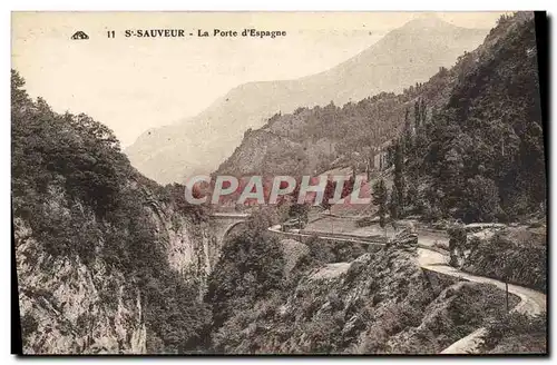 Cartes postales St Sauveur La Porte D&#39Espagne