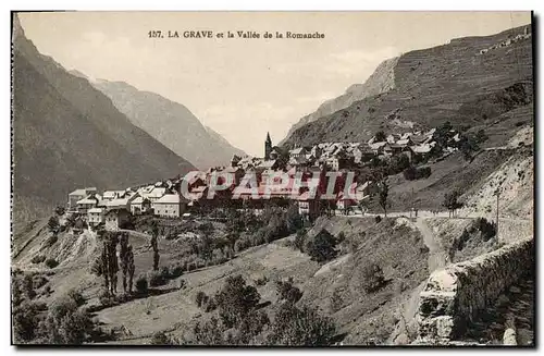 Cartes postales La Grave Et la vallee de la romanche