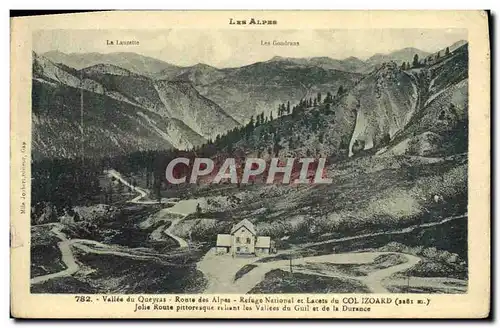 Cartes postales Les Alpes Vallee Du Queyras Route Des Alpes Col Izoard