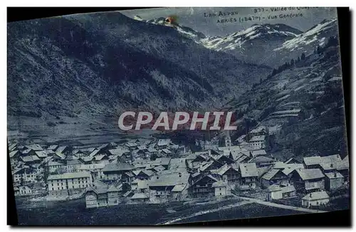 Cartes postales Les Alpes Vallee Du Queyras Abries Vue Generale