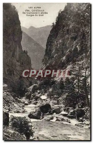 Ansichtskarte AK Les Alpes Queyras De Guillestre A Abries Gorges Du Guil