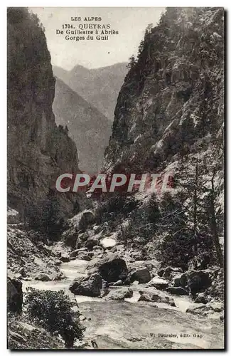 Cartes postales Les Alpes Queyras De Guillestre A Abries Gorges Du Guil