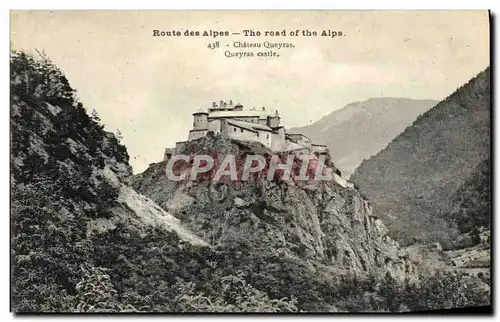 Cartes postales Route Des Alpes Chateau Queyras