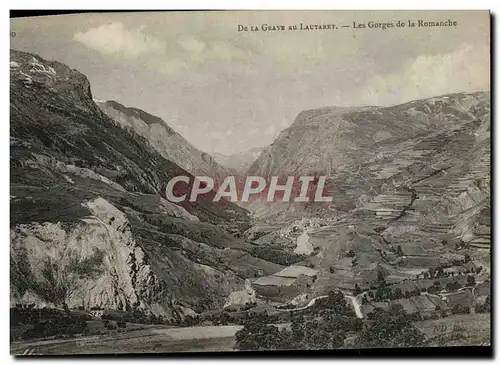 Ansichtskarte AK De La Grave Au Lautaret Les Gorges De La Romanche