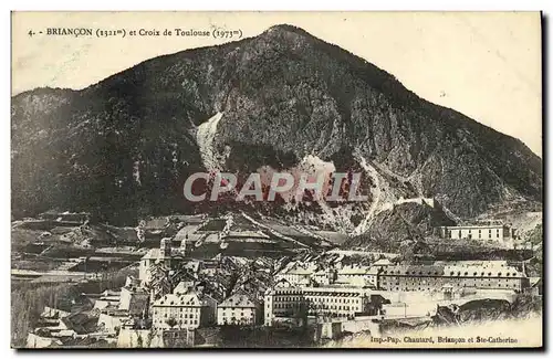 Cartes postales Briancon et creoix de toulouse